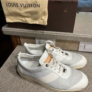 Louis Vuitton white sneakers